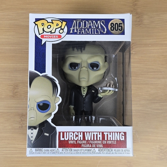Funko Pop! Lurch with Thing Vinyl Figure - Picture 9 of 9